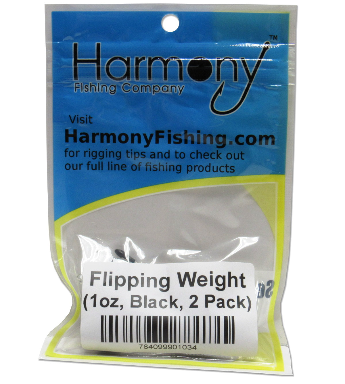 Harmony Fishing - Tungsten Skirted Punch Weight/Slither Rig MSS Kit [Pack of 2] Modular Skirt System, 3/4 oz 2 Pack, Other