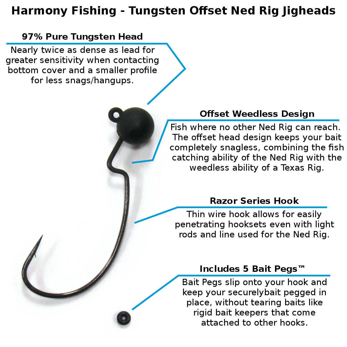 How to rigg a offset hook 