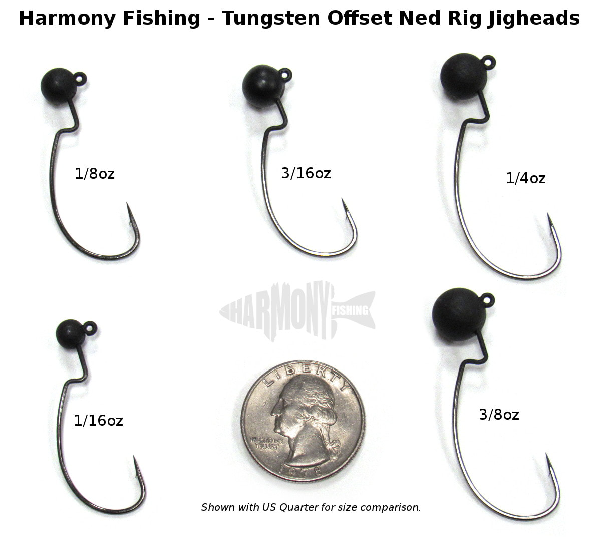 Fishing Jig Head Hook - Ned Rig Jig Head 3/32oz-3/16oz -Dr.Fish