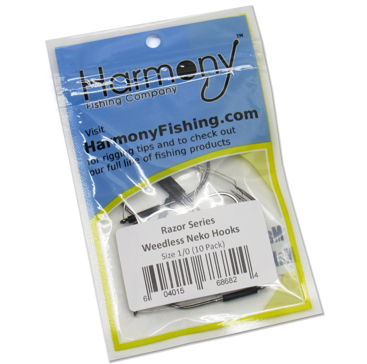 Harmony Fishing - Razor Series Weighted Swimbait Hooks 5 Pack 