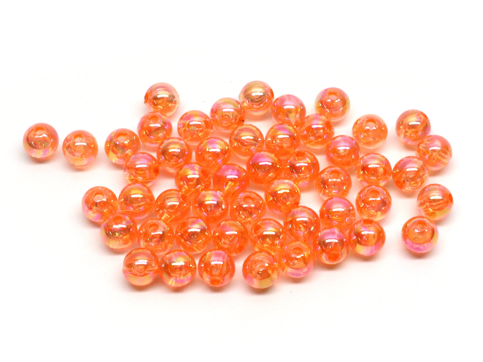 100pcs/Lot Luminous Beads 3mm-8mm Fishing Space Beans Round Float