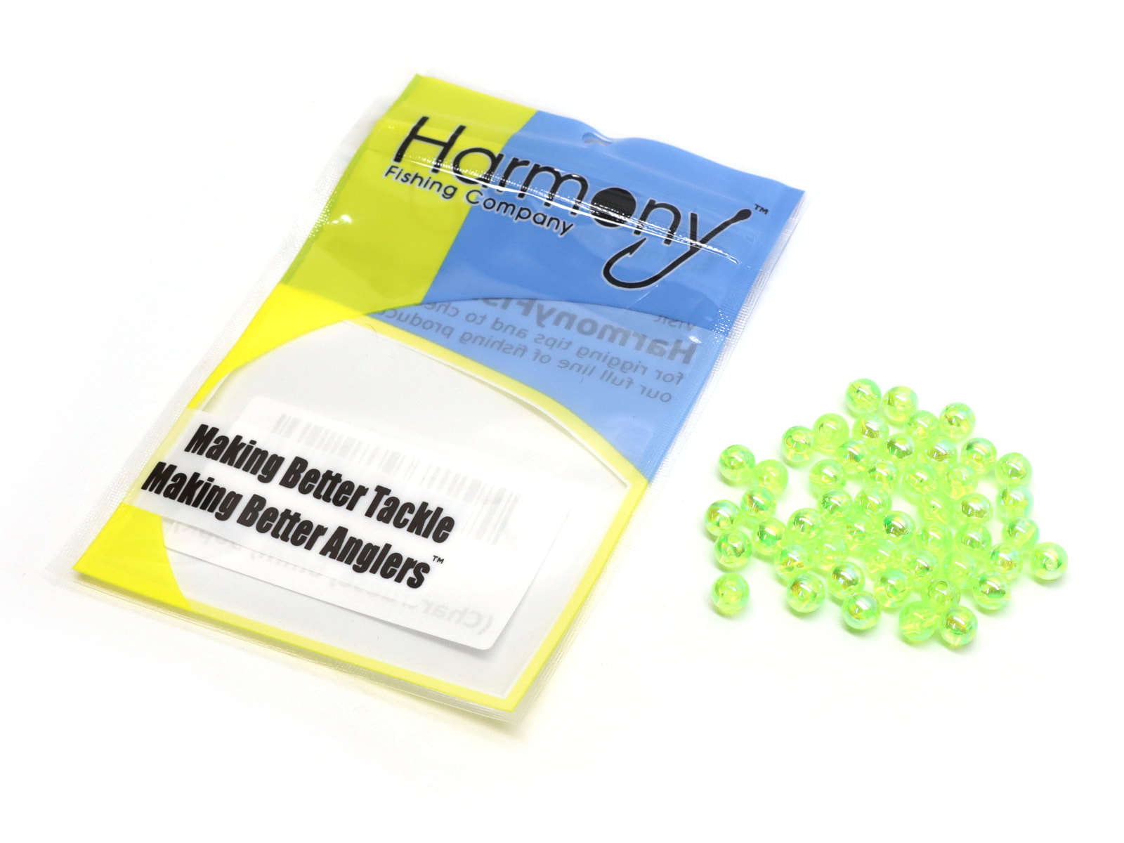Harmony Fishing - Holographic Beads for Fishing Rigs, Baits & Lures (50  Pack)
